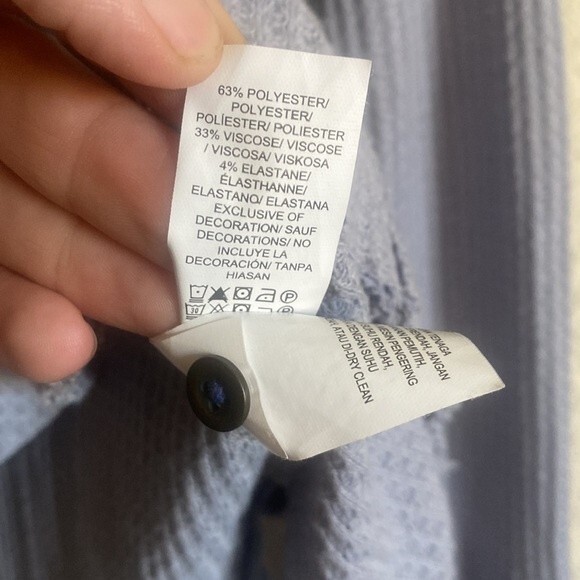 Lucky thermal contrast cuff shirt long sleeve S boho hippie peasant y2k 90s - Picture 6 of 7